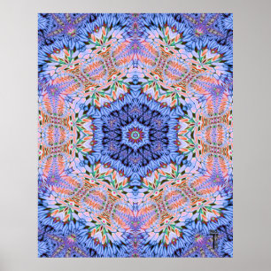 Opulent Hexagram Variation 4 Art Print