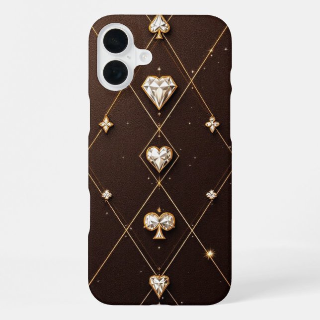 Opulent Shield Gold Edition iPhone Case (Back)