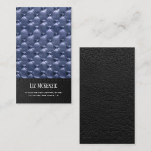 Opulent Tufted Texture Business Card