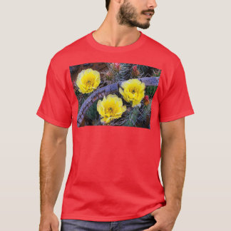 Opuntia Cactus Blooming T-Shirt