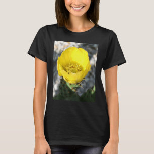 Opuntia Ficus Indica Flower Of The Prickly Pear Cl T-Shirt
