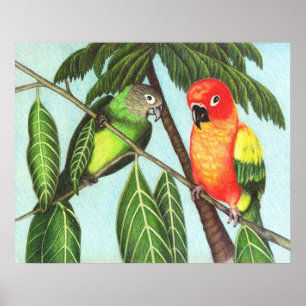 Opus and Monster Poster