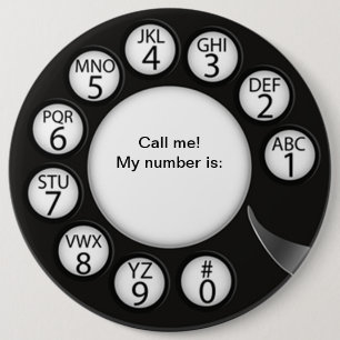 OPUS Call the Man! 6 Cm Round Badge