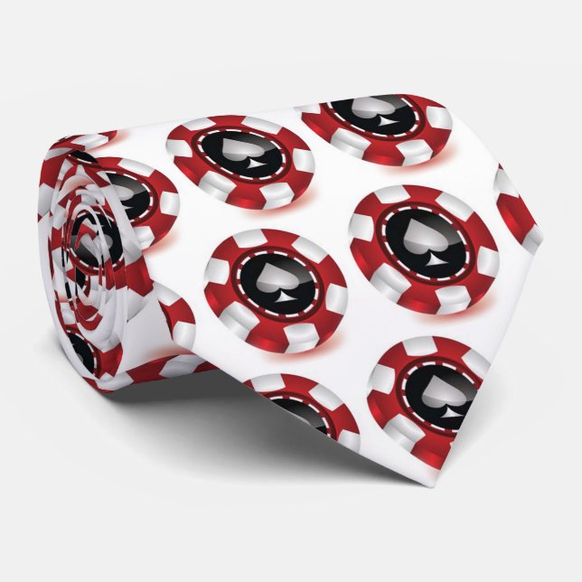 OPUS Casino Chips Tie (Rolled)