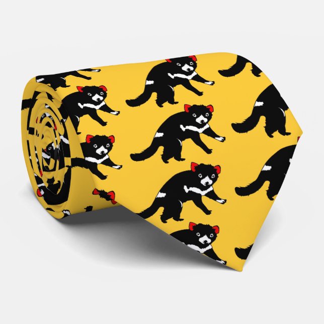 OPUS CHANGEABLE Young Tassie Devil Tie (Rolled)
