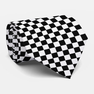 OPUS Chequered Floor Tie