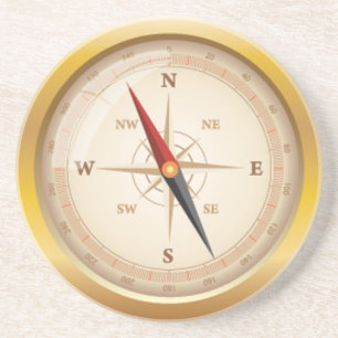 OPUS Compass Rose Coaster