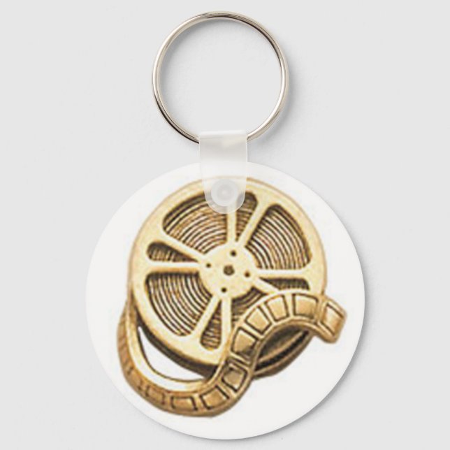 OPUS Gold Film Reel Key Ring (Front)