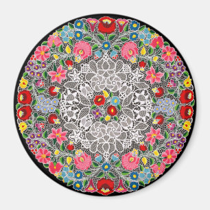 OPUS Lace Circle Magnet