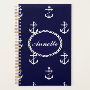 Opus Posh Anchor Nautical Custom Planner