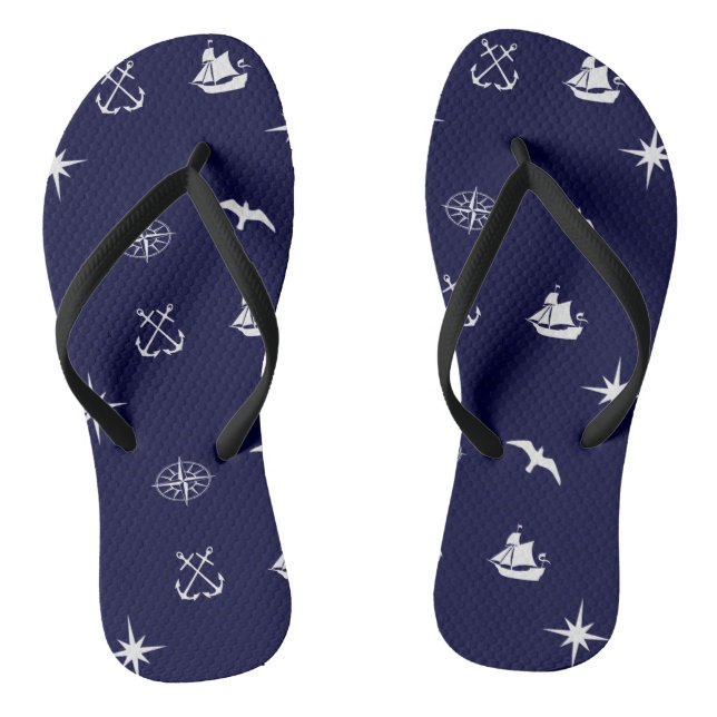 Opus Posh Nautical Flip Flops (Footbed)