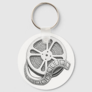 OPUS Silver Film Reel Key Ring