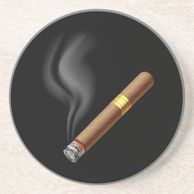 OPUS Smouldering Cigar Coaster (Front)