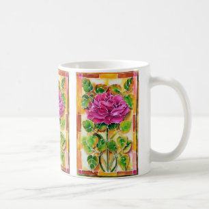 OPUS Tiffany Rose Coffee Mug