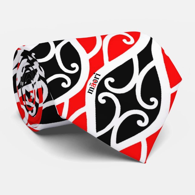 OPUS Traditional Maori Tie (Rolled)