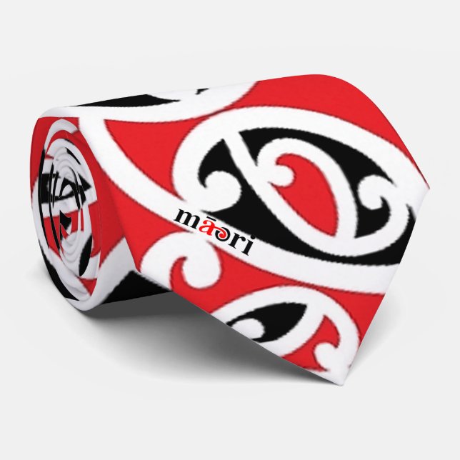 OPUS Traditional Maori Tie (Rolled)