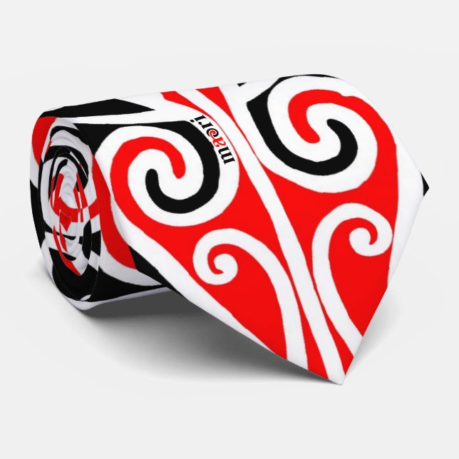 OPUS Traditional Maori Tie (Rolled)