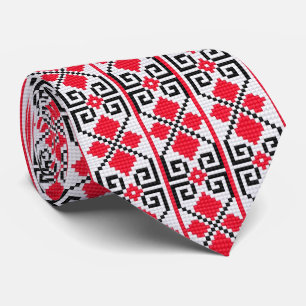 OPUS Ukrainian Embroidery Tie