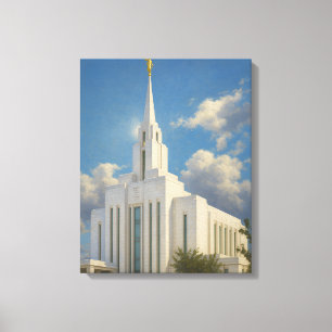 Oquirrh Mountain Utah Temple Painting™ LDS Canvas