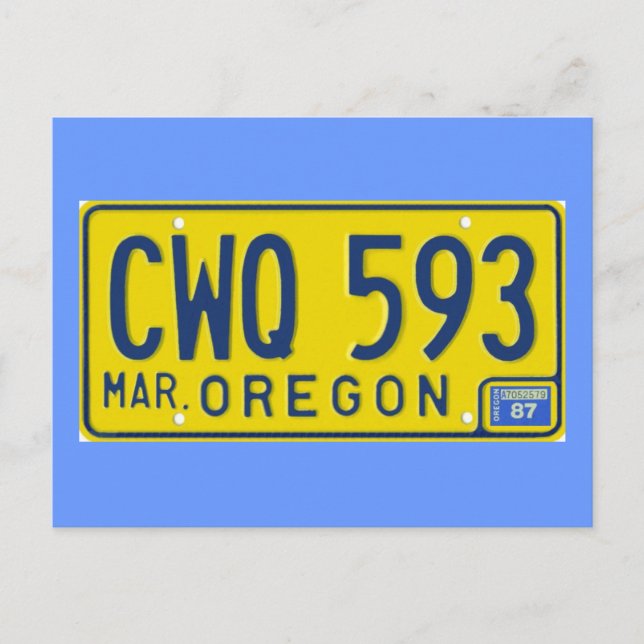 OR87 POSTCARD (Front)