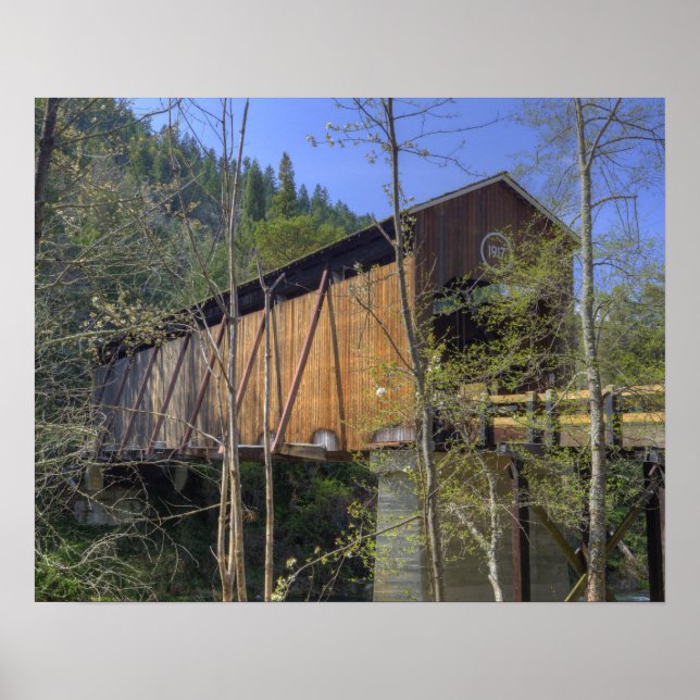 OR, Jackson County, McKee Covered Bridge Poster (Front)