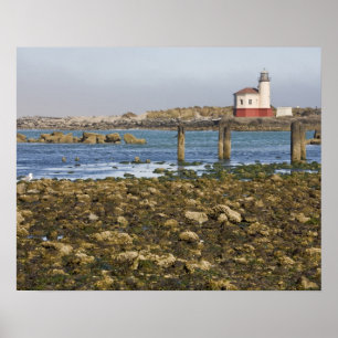 OR, Oregon Coast, Bandon, Coquille River Poster