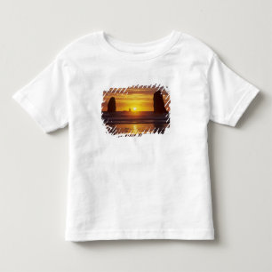 OR, Oregon Coast, Cannon Beach, seastacks at 2 Toddler T-Shirt