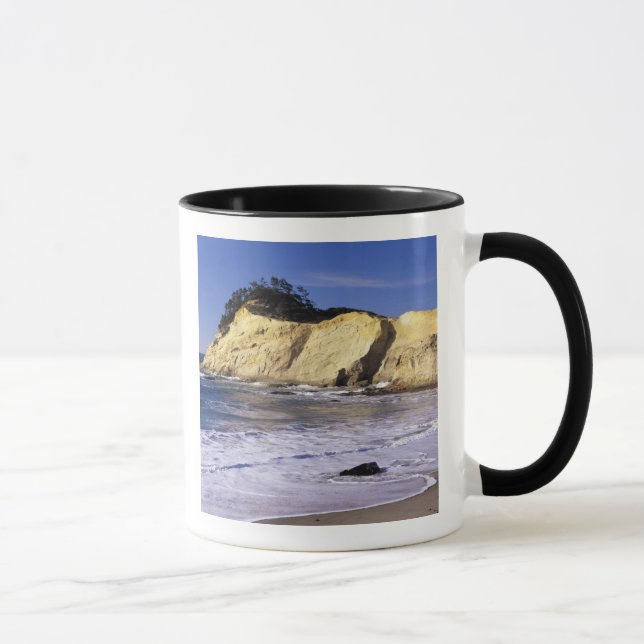 OR, Oregon Coast, Cape Kiwanda SP, Cape 2 Mug (Right)