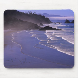 OR, Oregon Coast, Ecola SP, Indian Beach with Mouse Mat