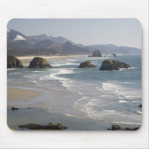 OR, Oregon Coast, Ecola State Park, view of Mouse Mat