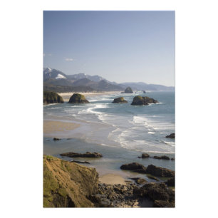 OR, Oregon Coast, Ecola State Park, view of Photo Print