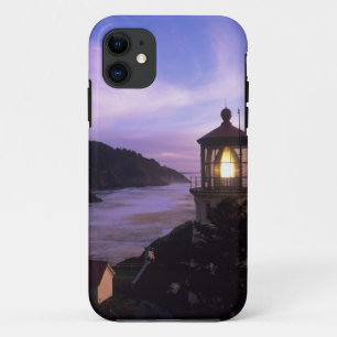 OR, Oregon Coast, Heceta Head Lighthouse, on iPhone 11 Case