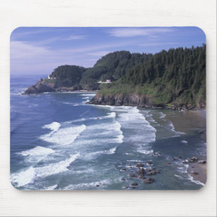 OR, Oregon Coast, Heceta Head Lighthouse, on Mouse Mat