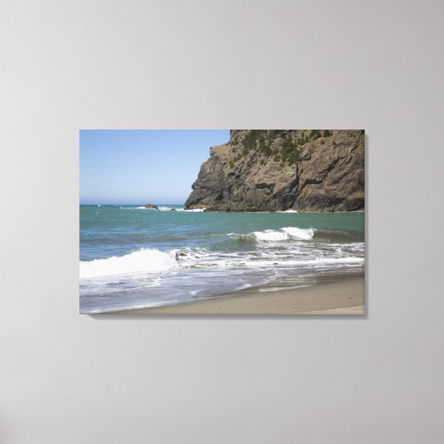 OR, Oregon Coast, Whaleshead Beach, South Canvas Print (Front)