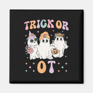 Or Ot Occupational Therapy Therapist Halloween Gho Magnet