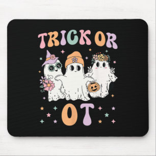 Or Ot Occupational Therapy Therapist Halloween Gho Mouse Mat