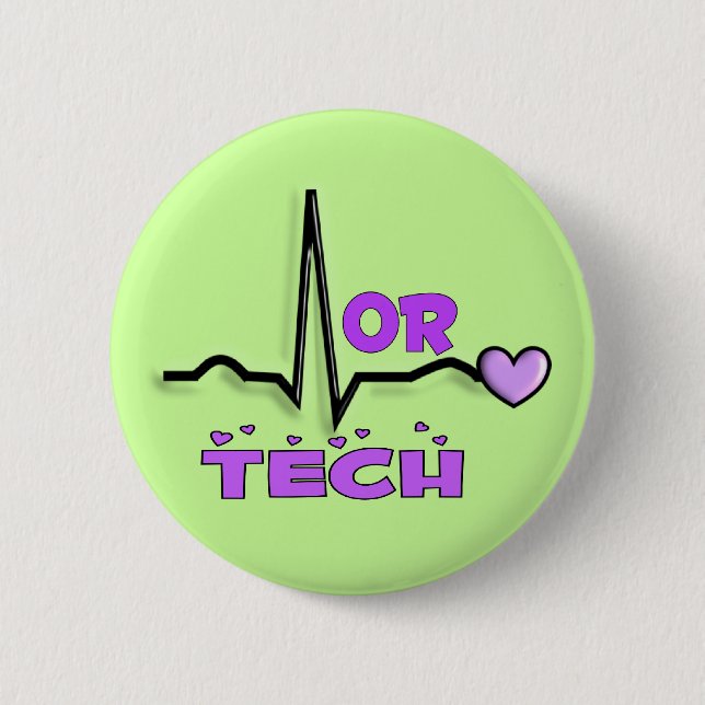 OR TECH Gifts--QRS Design 6 Cm Round Badge (Front)