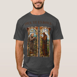 Ora et Labora mediaeval design T-Shirt