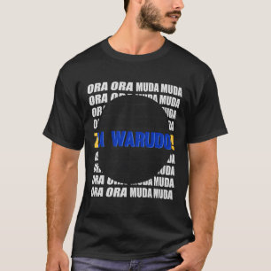 Ora Ora Ora Muda Muda Muda With Time Stop Effect M T-Shirt
