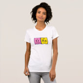 Ora periodic table name shirt (Front Full)