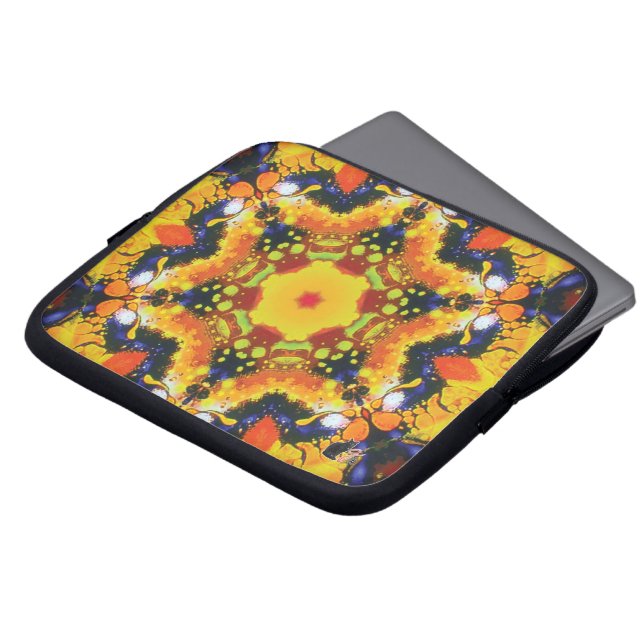 Oracle Kaleidoscope Laptop Sleeve (Front Top)