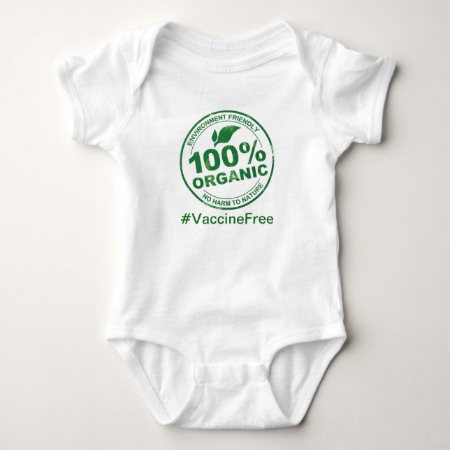 Oragnic Baby Bodysuit (Front)