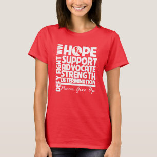 Oral Cancer Hope Support Strength T-Shirt