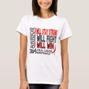 Oral Cancer Warrior T-Shirt