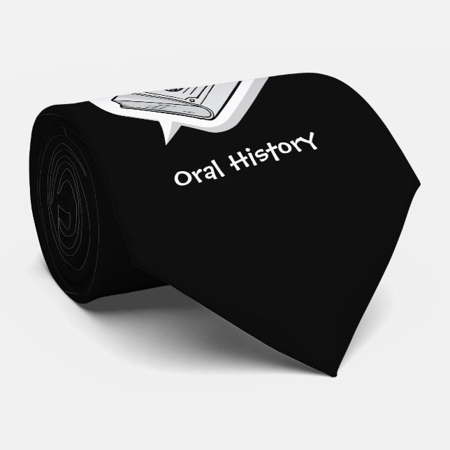 Oral History Tie (Rolled)
