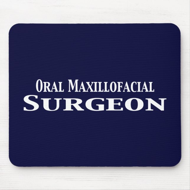 Oral Maxillofacial Surgeon Gifts Mouse Mat (Front)