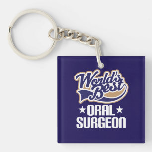 Oral Surgeon (Worlds Best) Keychain Stocking Stuff