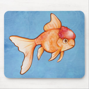 Oranda Goldfish Mouse Mat
