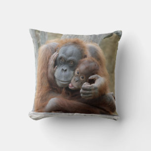 Orang Utan 001 Cushion