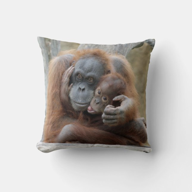 Orang Utan 001 Cushion (Front)